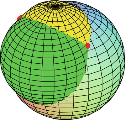 The intersection of three spheres in R3 contains at most two points.jpg